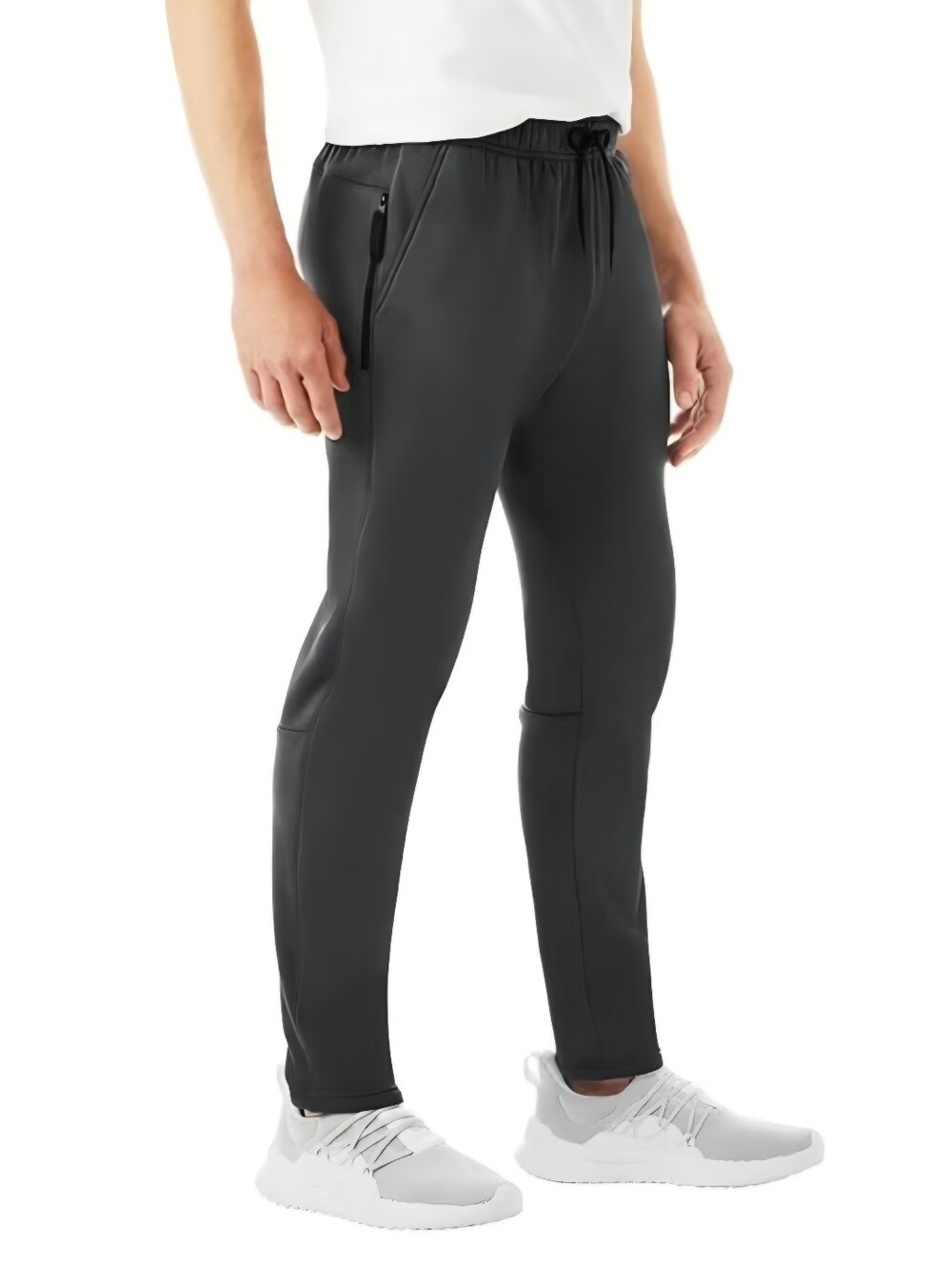 Men's Navy Performance Fleece Jogger Pants Size Med